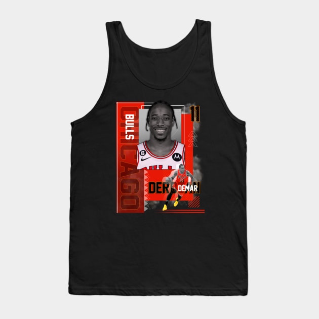 Chicago Bulls Demar Derozan 11 Tank Top by today.i.am.sad